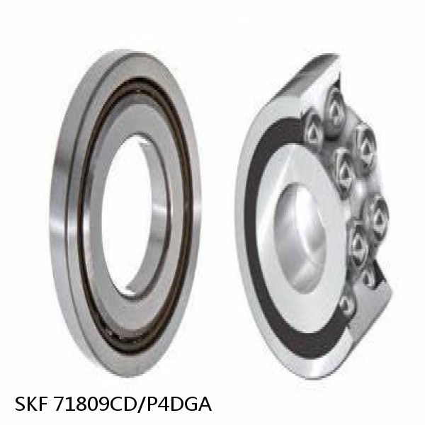 71809CD/P4DGA SKF Super Precision,Super Precision Bearings,Super Precision Angular Contact,71800 Series,15 Degree Contact Angle