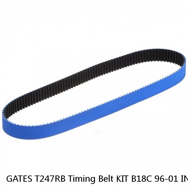 GATES T247RB Timing Belt KIT B18C 96-01 INTEGRA GSR VTEC B18C5 TYPE R
