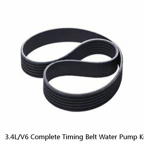3.4L/V6 Complete Timing Belt Water Pump Kit with genuine Thermostat + Hyd Tens.