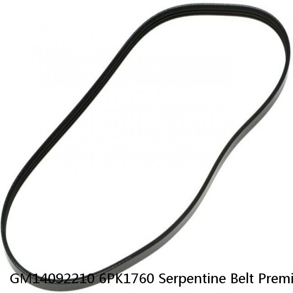 GM14092210 6PK1760 Serpentine Belt Premium OE Micro-V Belt Gates K060695 #1 small image