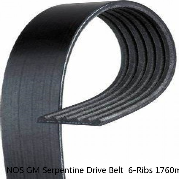 NOS GM Serpentine Drive Belt  6-Ribs 1760mm 88986806 #1 small image