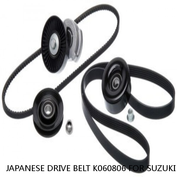 JAPANESE DRIVE BELT K060806 FOR SUZUKI SX4 10-13 2.0L & GRAND VITARA 09-12 2.4L #1 small image