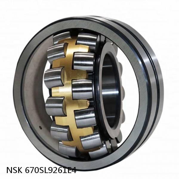670SL9261E4 NSK Spherical Roller Bearing #1 image