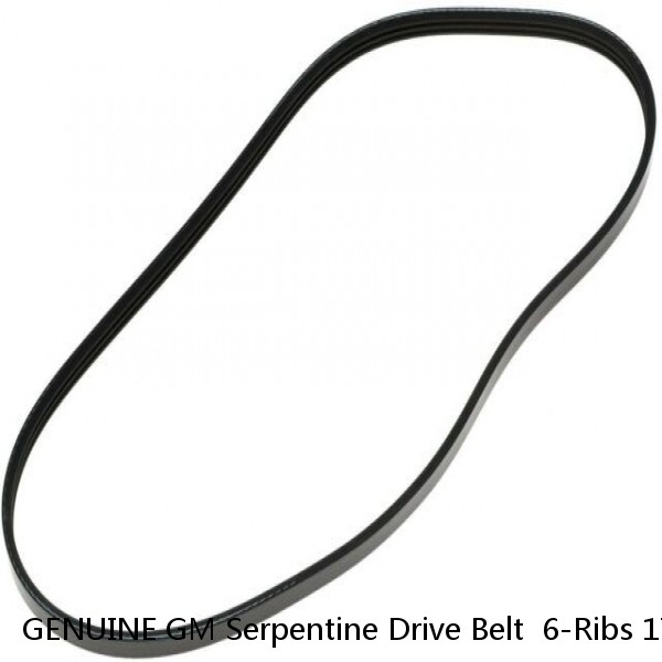 GENUINE GM Serpentine Drive Belt  6-Ribs 1760mm 88986806 1987-1998  PONTIAC  #1 image