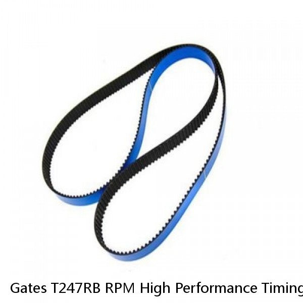 Gates T247RB RPM High Performance Timing Belt #1 image