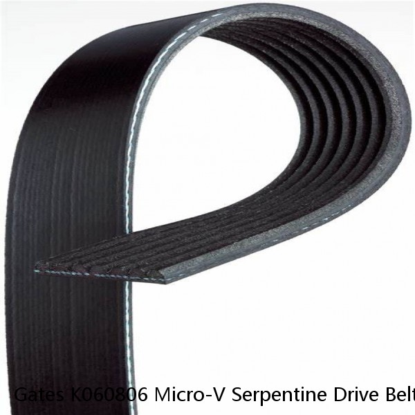Gates K060806 Micro-V Serpentine Drive Belt #1 image