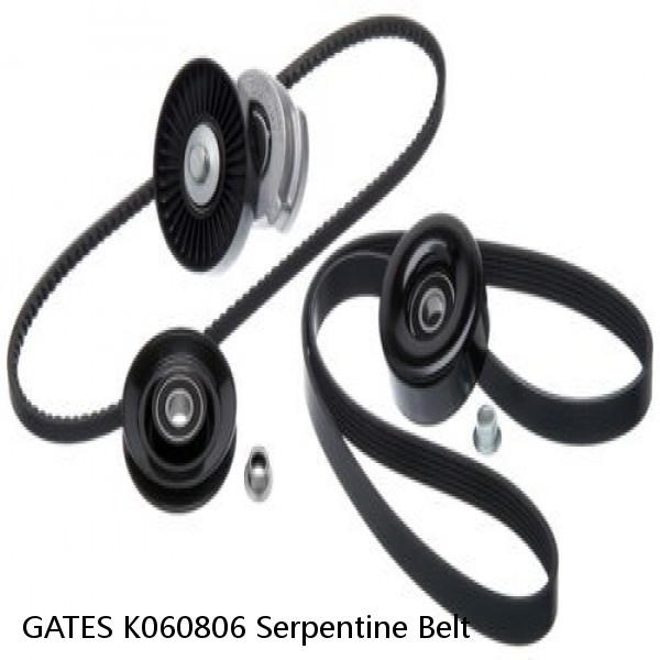 GATES K060806 Serpentine Belt  #1 image