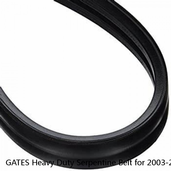 GATES Heavy Duty Serpentine Belt for 2003-2007 HUMMER H2 V8-6.0L #1 image